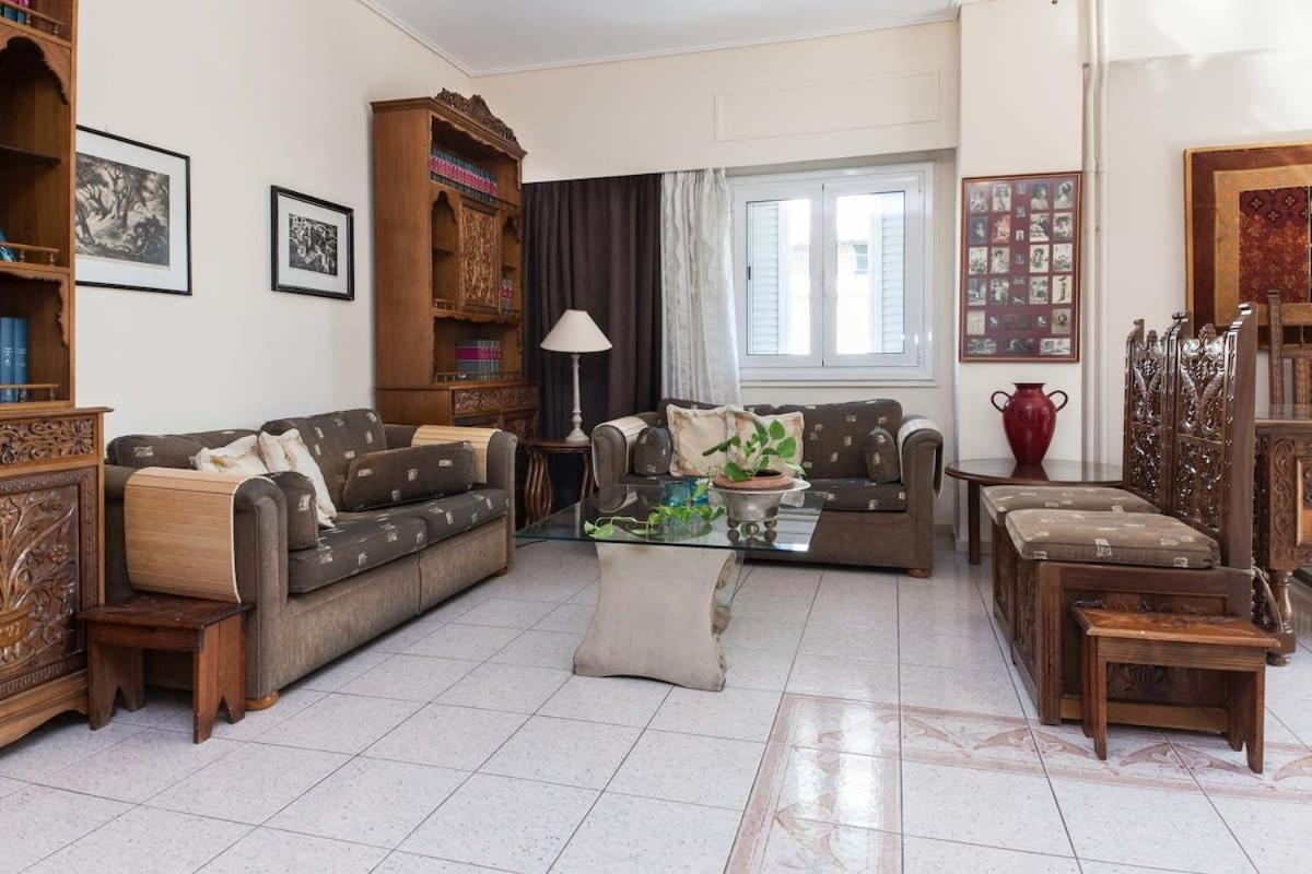 Classical Beauty 3Bd Apt In Peacefull Nea Filothei Athene Buitenkant foto