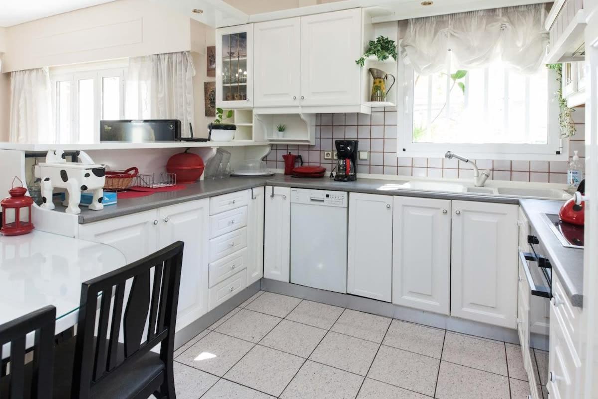 Classical Beauty 3Bd Apt In Peacefull Nea Filothei Athene Buitenkant foto